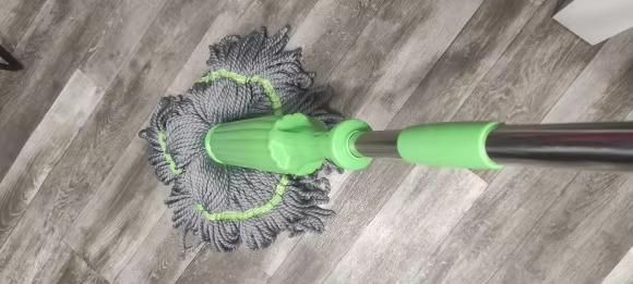 Premium Microfiber Self-twisting Water Rotating Floor Cleaning Mop – Durable & Easy to Use