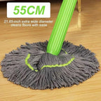 Premium Microfiber Self-twisting Water Rotating Floor Cleaning Mop – Durable & Easy to Use
