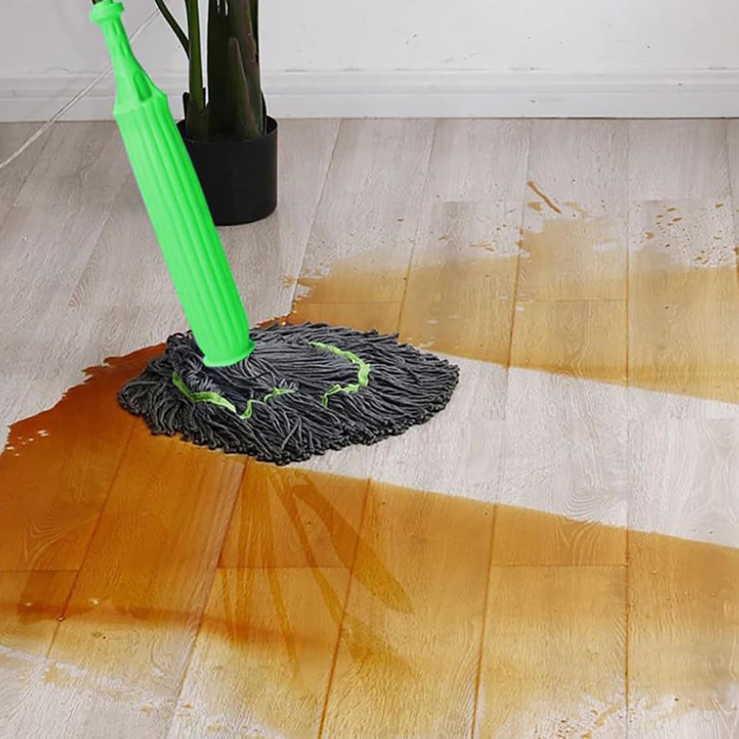 Premium Microfiber Self-twisting Water Rotating Floor Cleaning Mop – Durable & Easy to Use